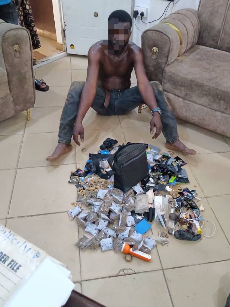 Oyo Police Arrest Suspected Drug Dealer in Apata, Ibadan